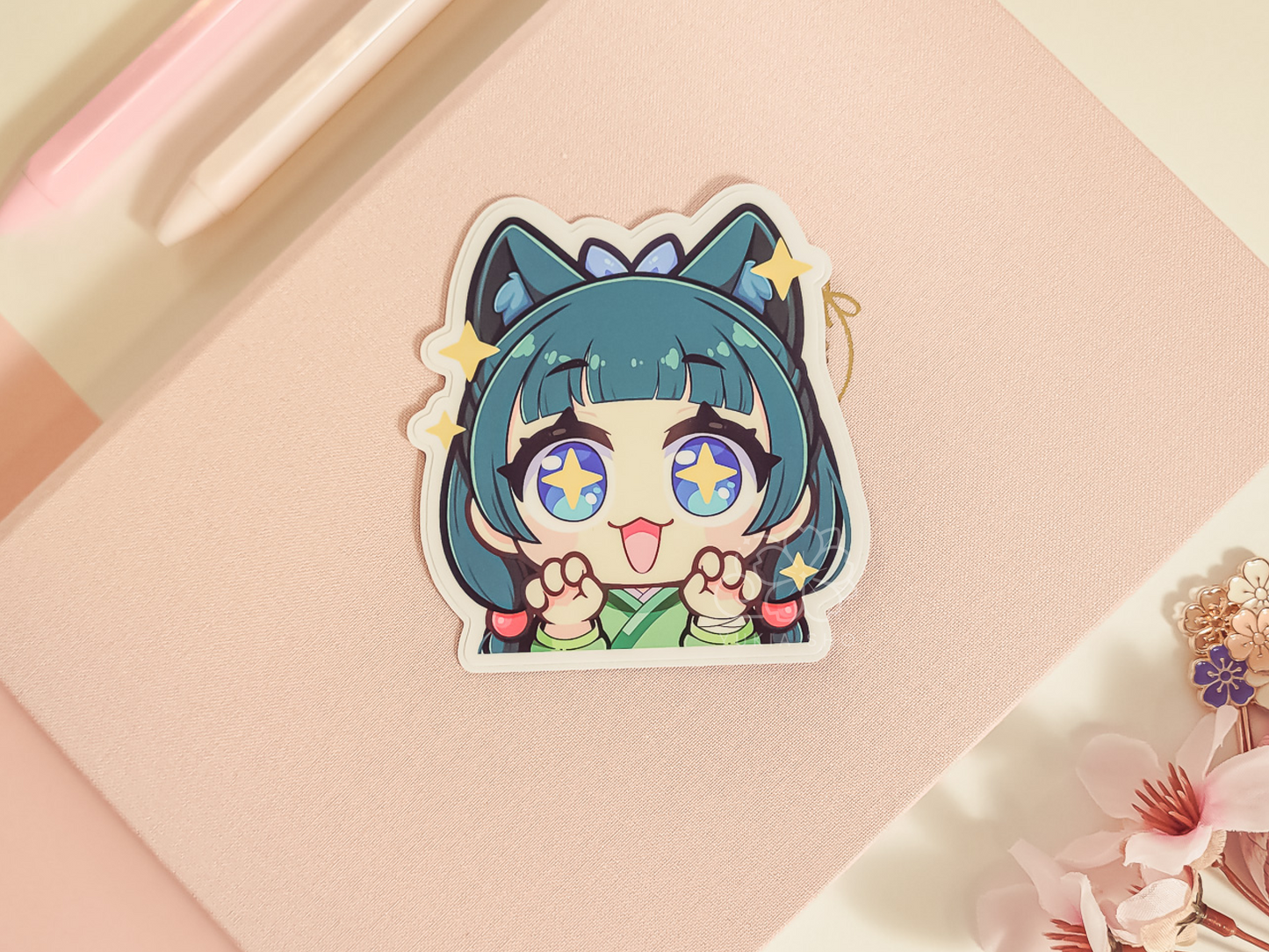 AD Mao 3" Vinyl Stickers