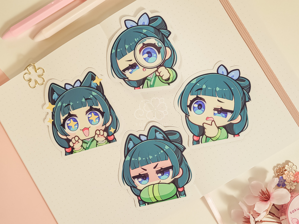 AD Mao 3" Vinyl Stickers