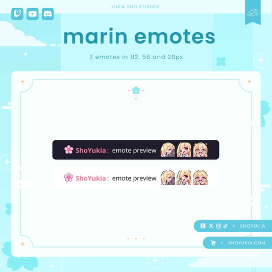 My Darling Marin Emotes