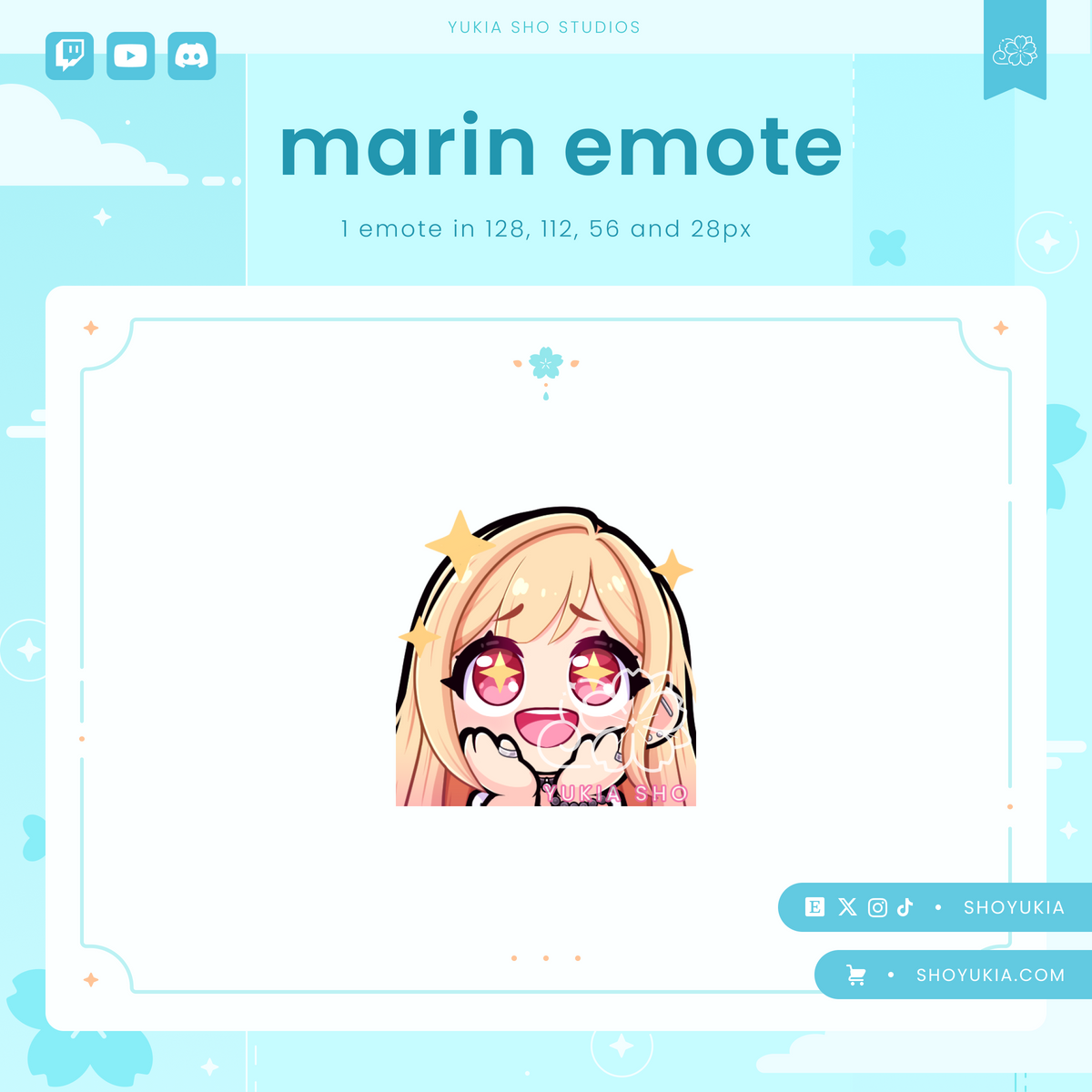 Genshin Impact Ayaka Emotes para Twitch/Discord