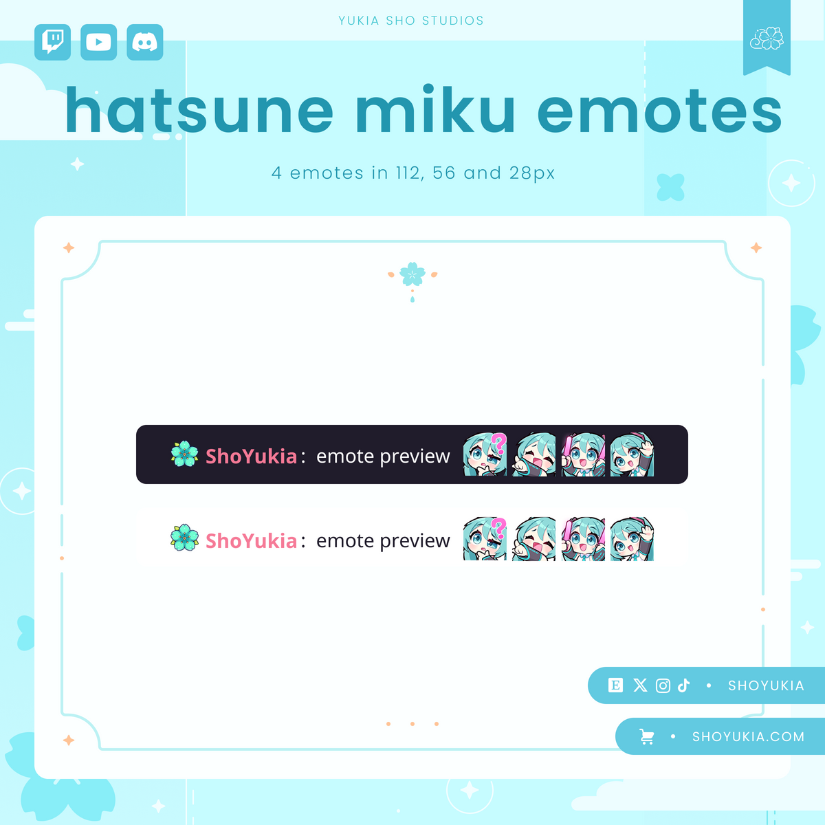 Miku Emotes