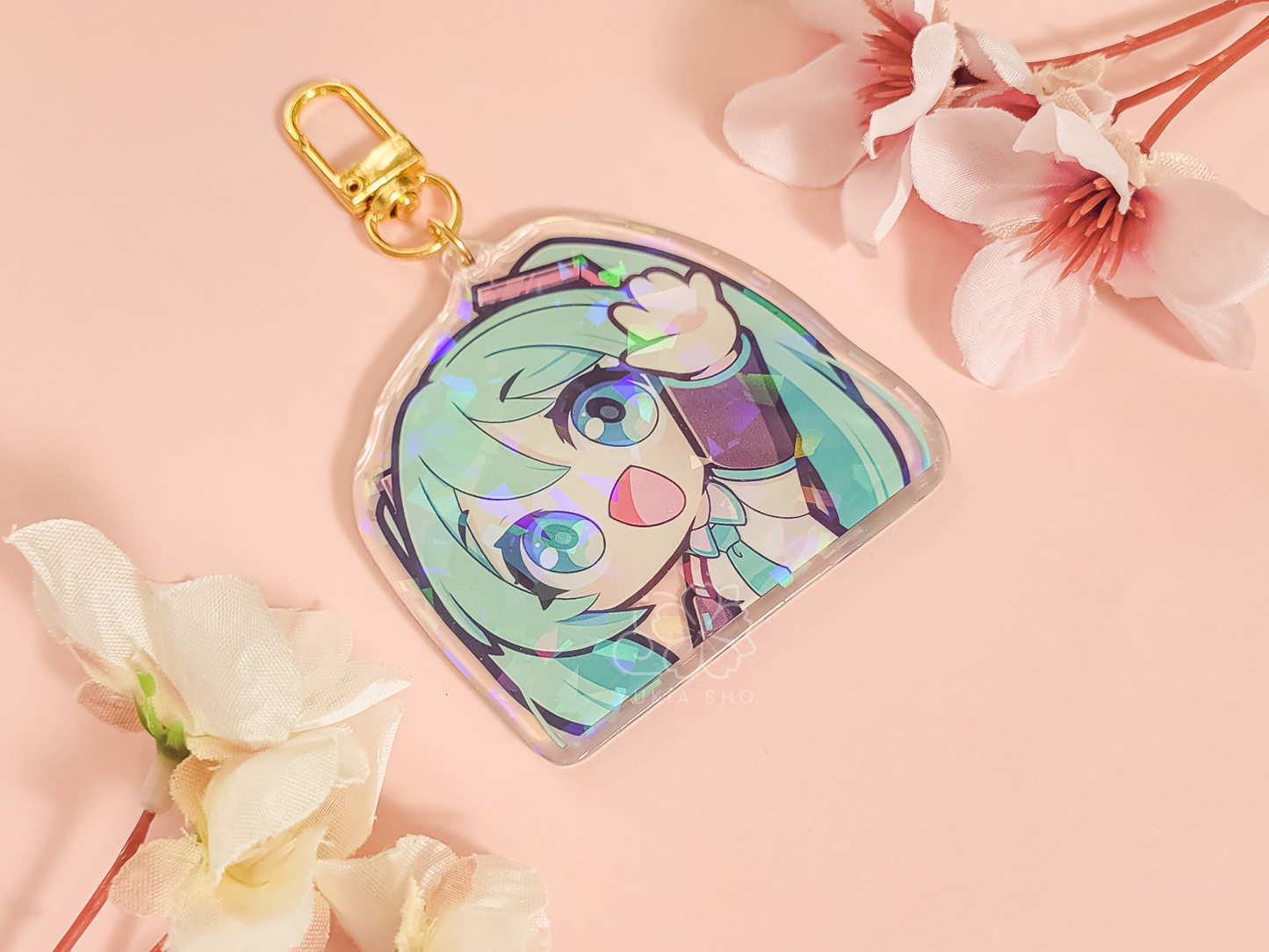 Miku Acrylic Keychain Charm