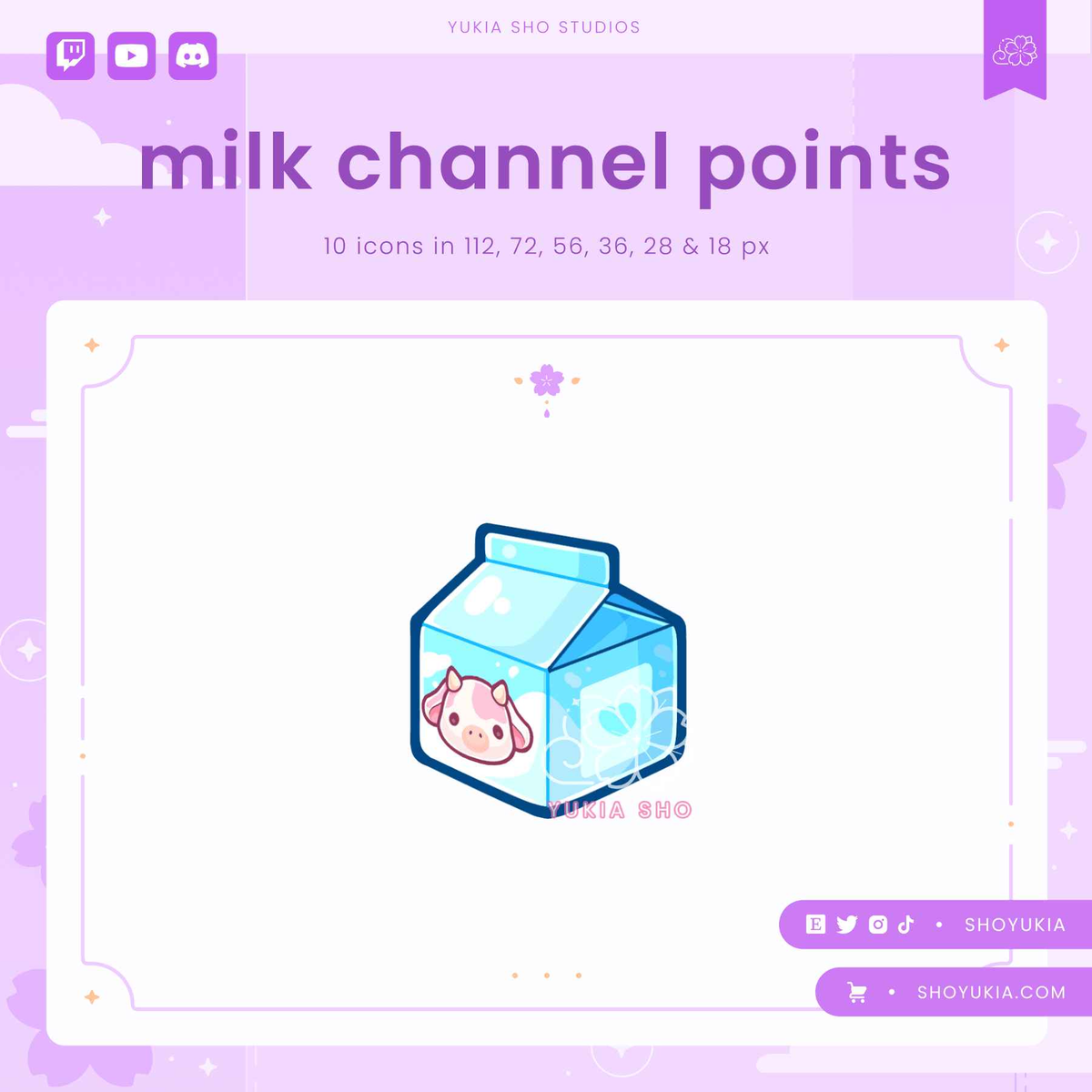 Milk Carton Channel Points