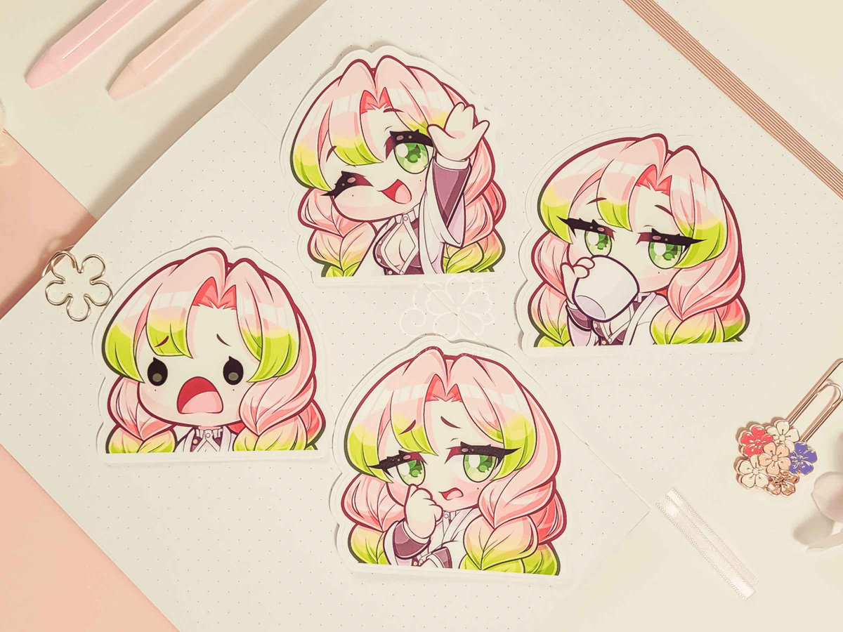 DS Mitsu 3" Vinyl Stickers