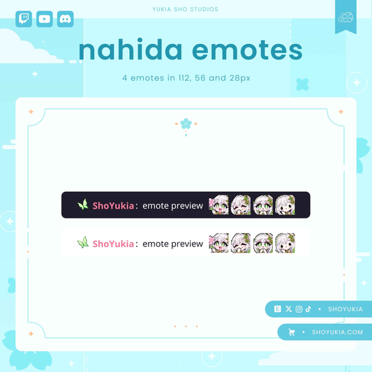 Genshin Impact Nahida Emotes