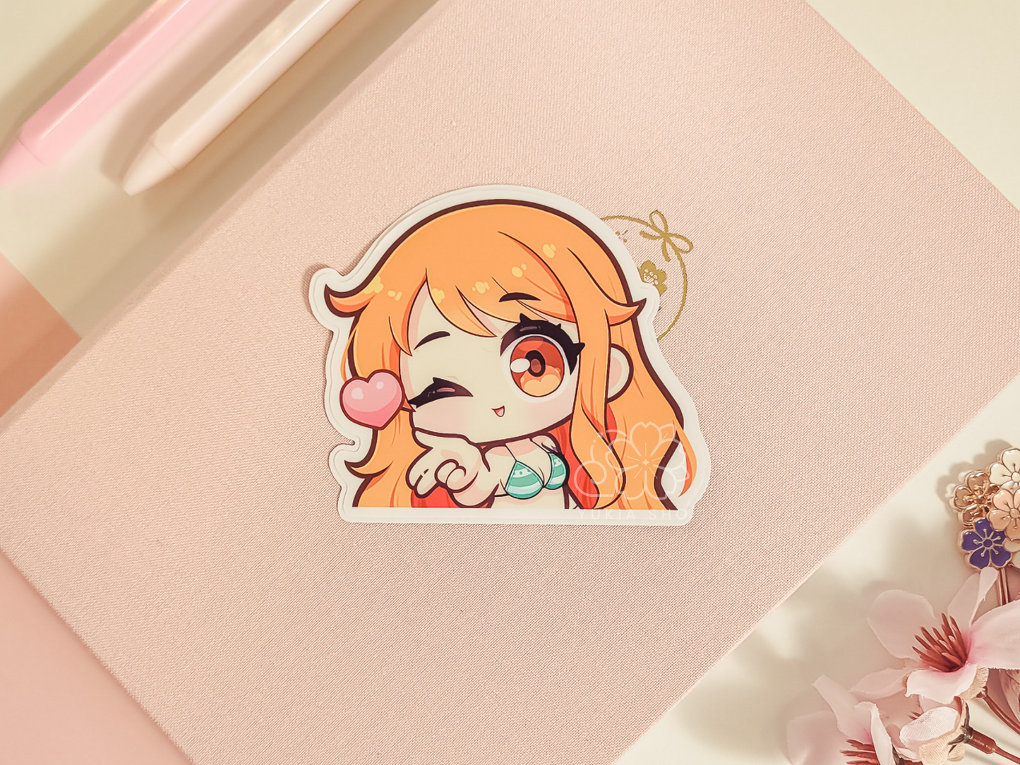 OP Nami 3" Vinyl Stickers