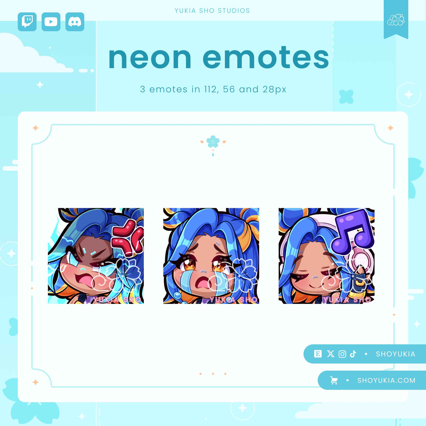 Valorant Neon Emotes