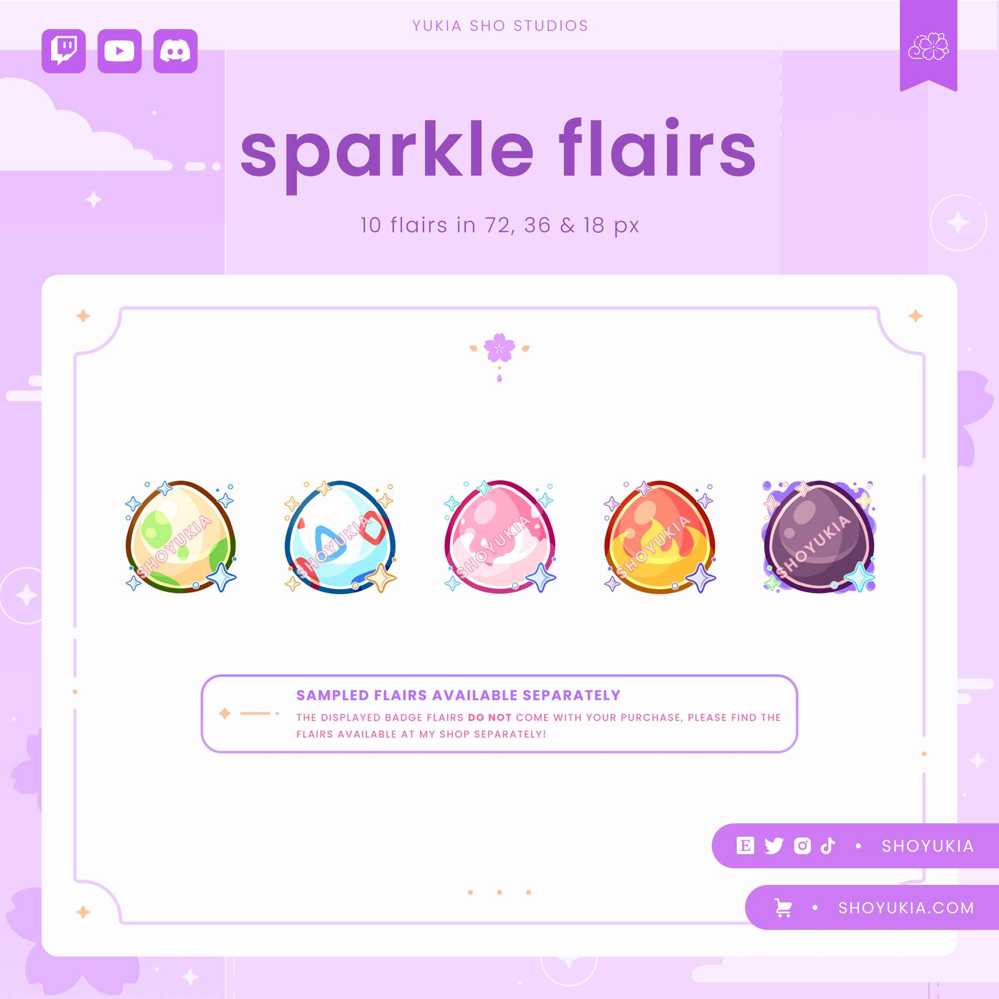 PKMN Egg Sub Badges