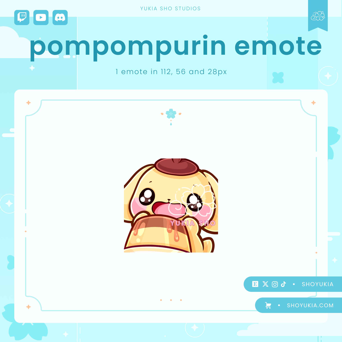 Kawaii Pom Emotes