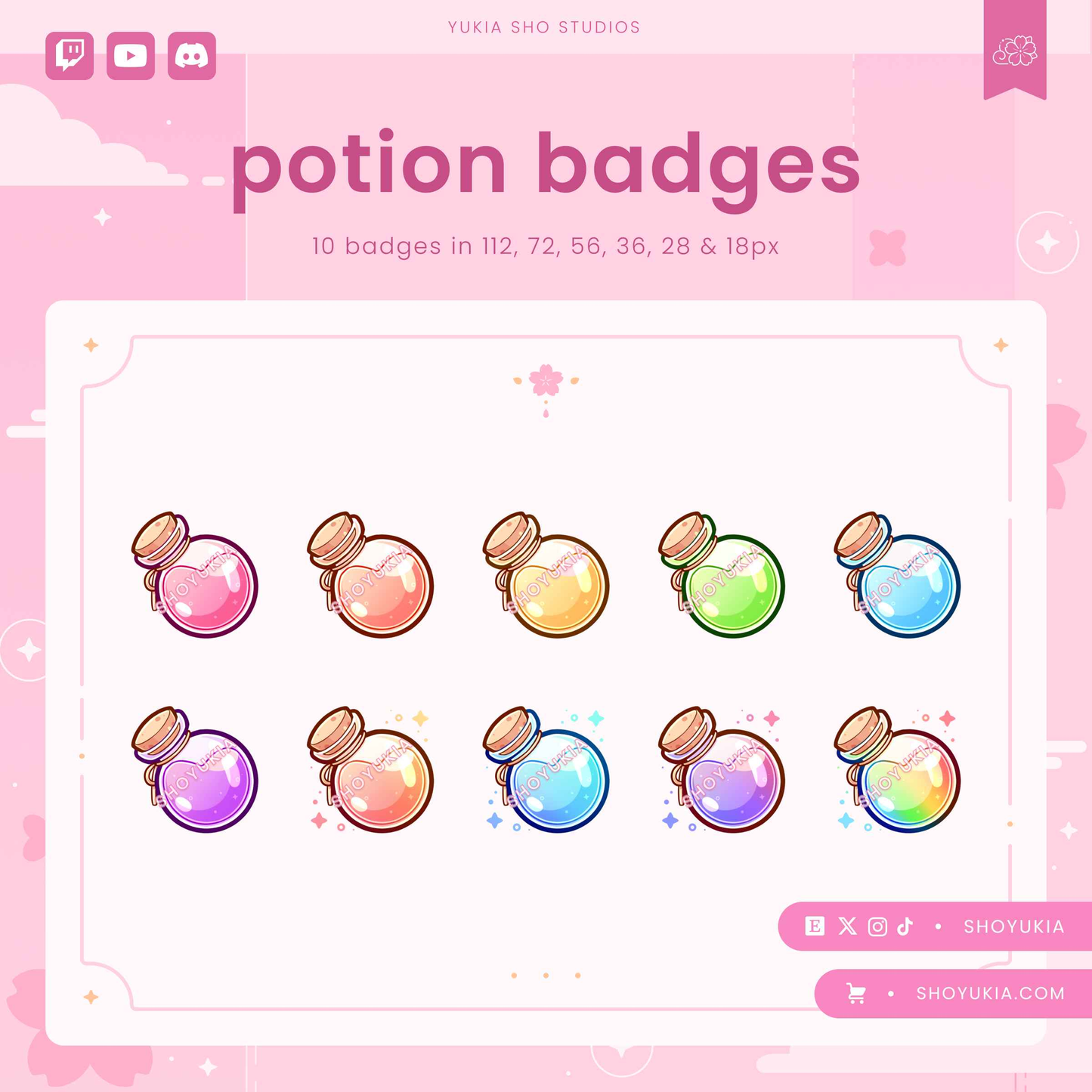 Potions Sub Badges