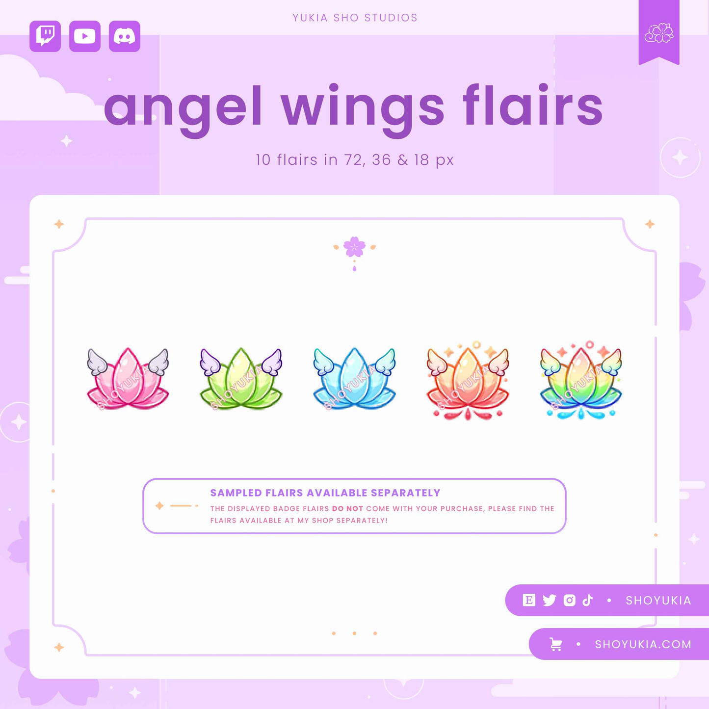 League of Legends Spirit Blossom Lotus Sub Badges