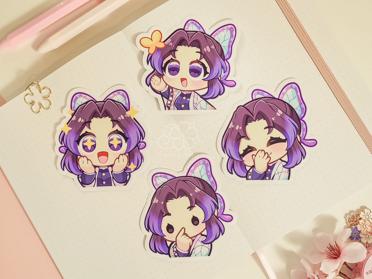 DS Shino Vinyl Stickers