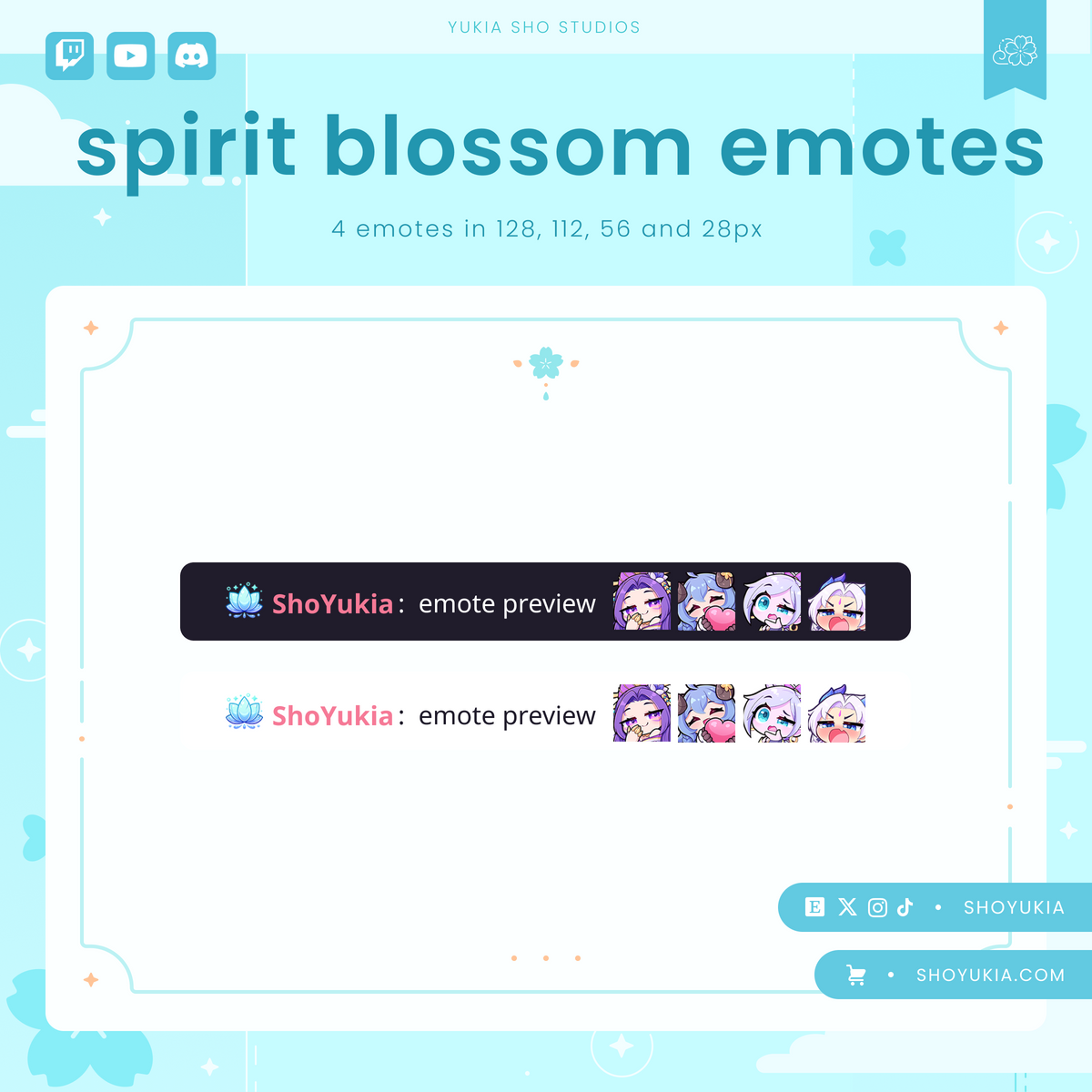 LoL Spirit Blossom Emotes (Set 2)