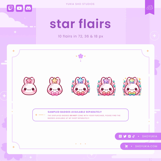 Star Twitch Badge Flair