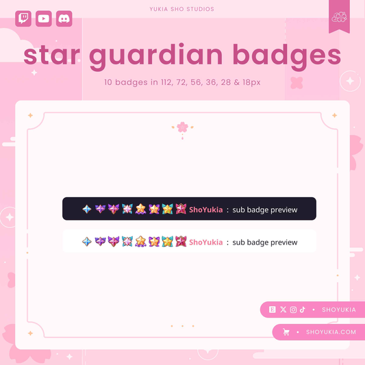 League of Legends Star Guardian (Set 1) Sub Badges