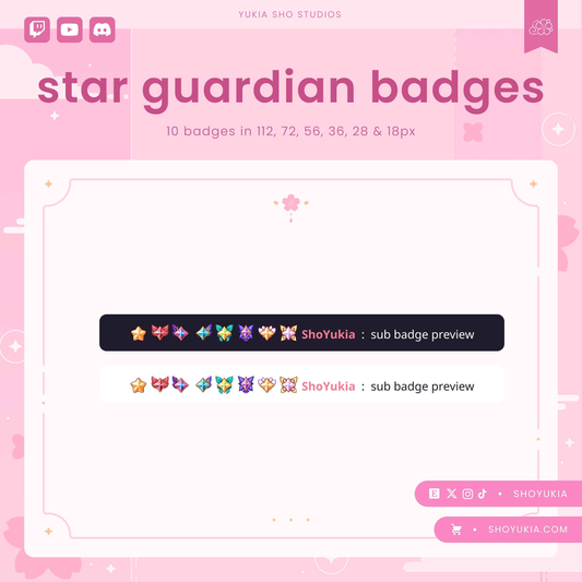 League of Legends Star Guardian (Set 2) Sub Badges