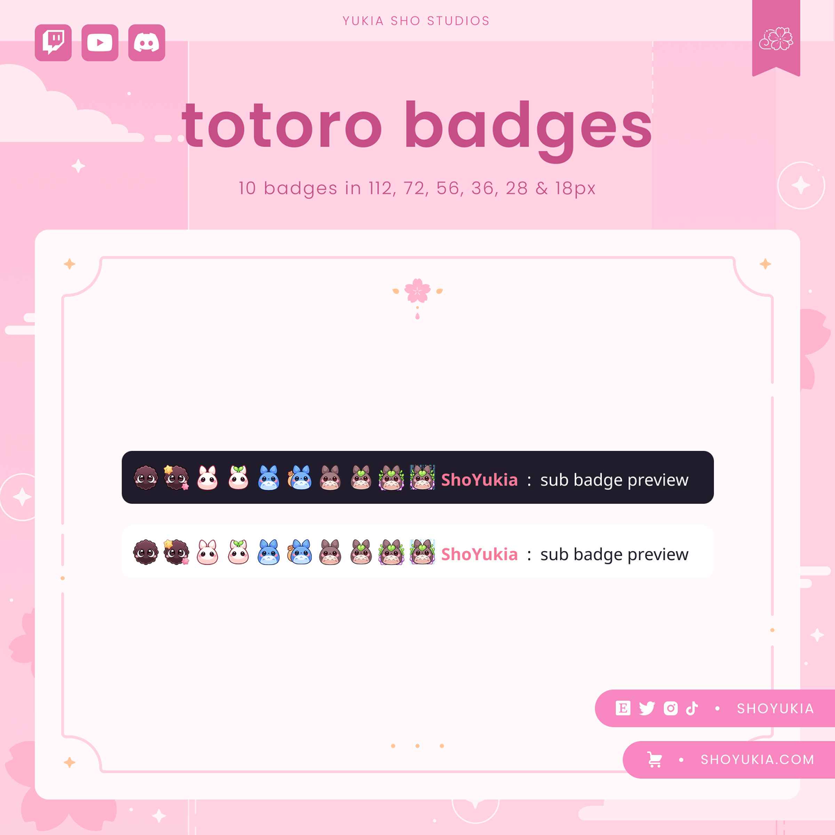 Forest Spirit Sub Badges