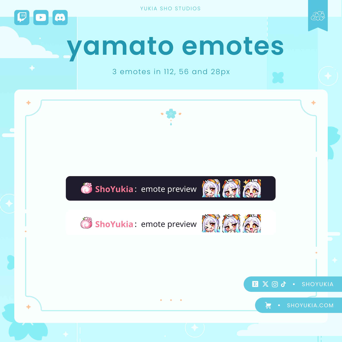 OP Yamato Emotes