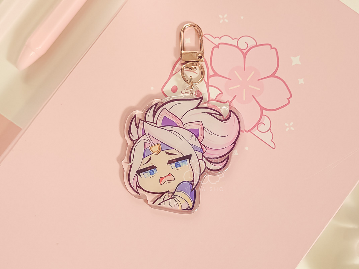 LoL Spirit Blossom Yasuo Acrylic Keychain Charm