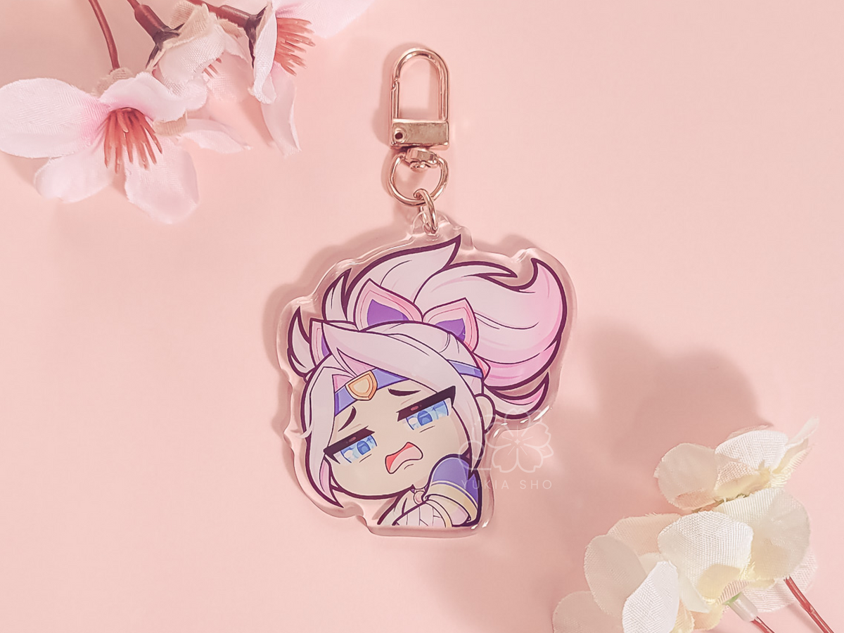 LoL Spirit Blossom Yasuo Acrylic Keychain Charm