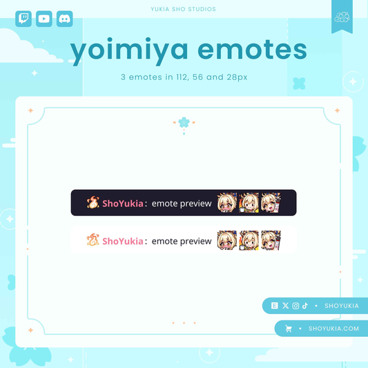 Genshin Impact Yoimiya Emotes