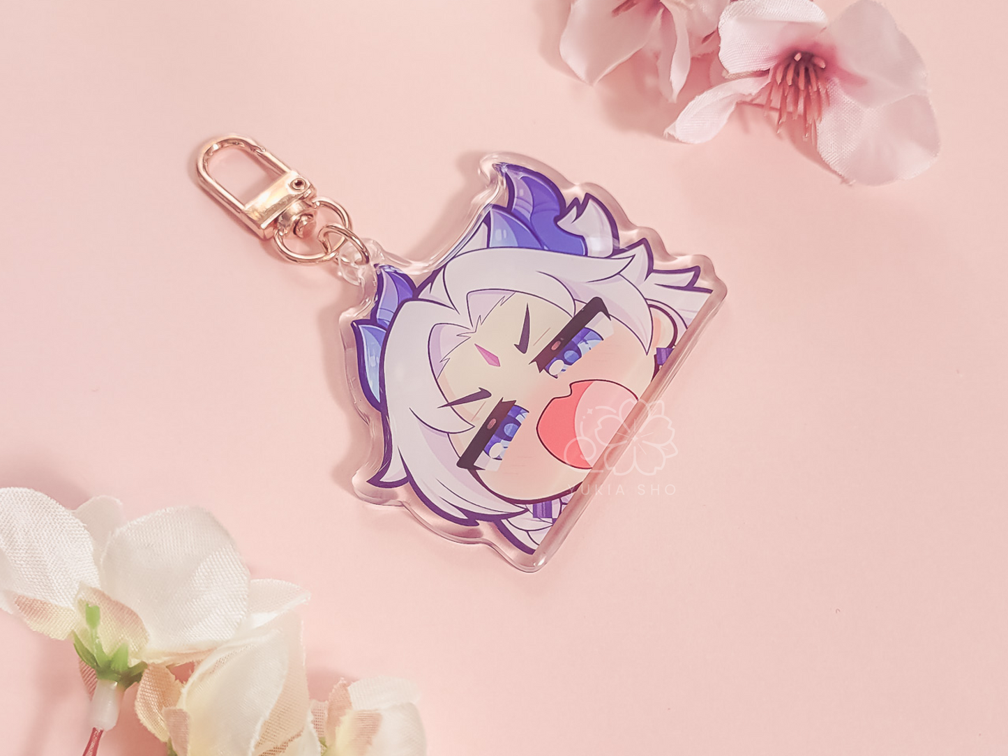 LoL Spirit Blossom Yone 2.5" Acrylic Keychain Charm