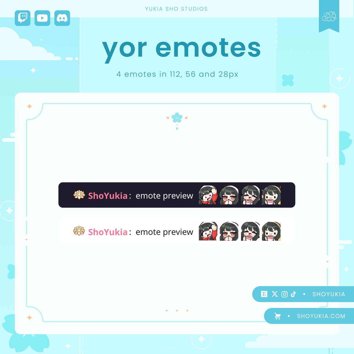 SxF Yor Emotes