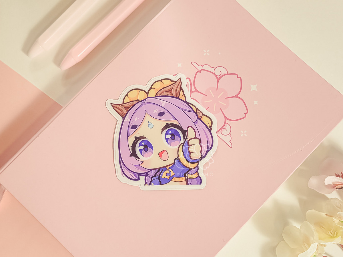 LoL Yunara Vinyl Stickers
