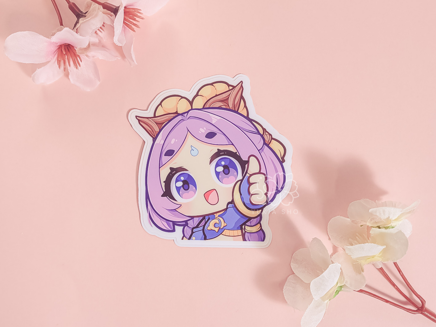 LoL Yunara 3" Vinyl Stickers