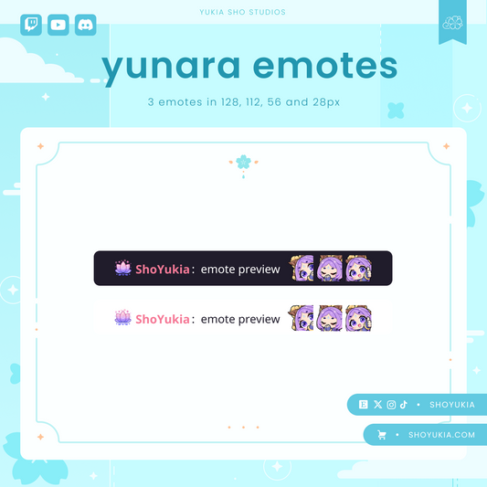 LoL Yunara Emotes