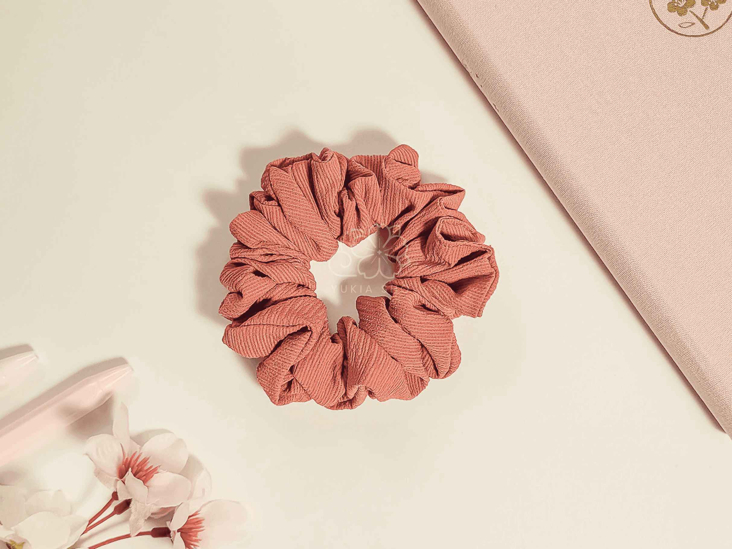 Blush Mini Scrunchie