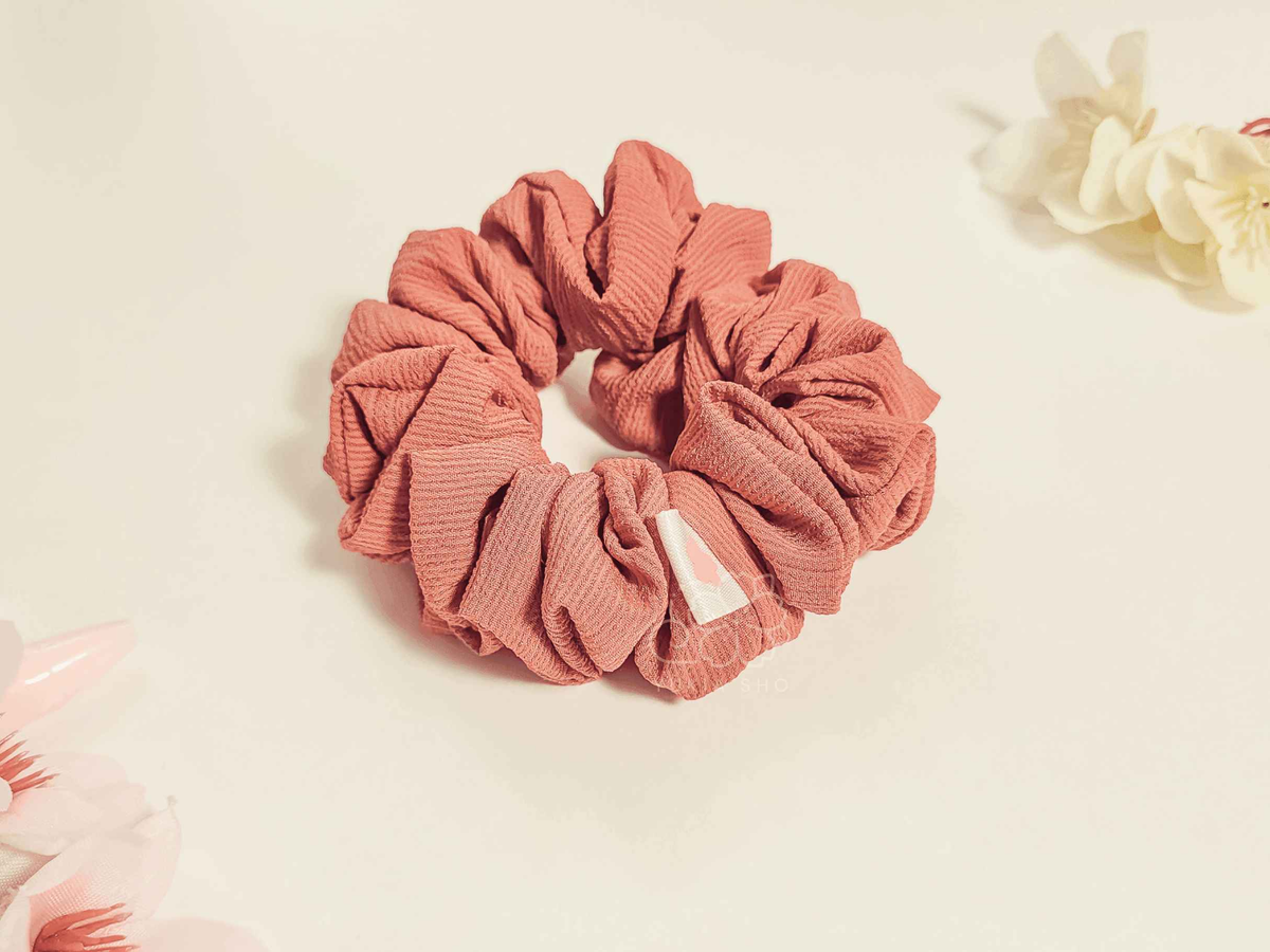 Blush Mini Scrunchie