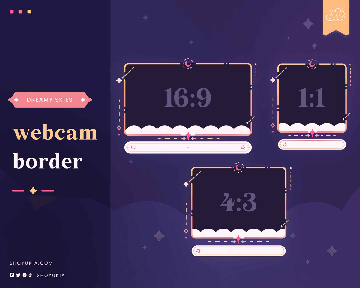 Dreamy Skies Webcam Border