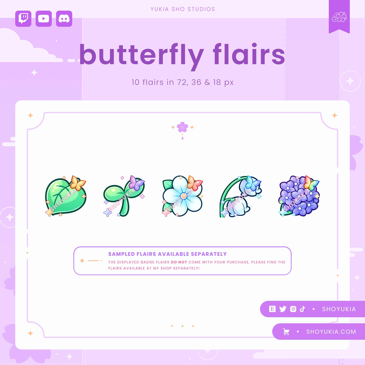 Little Garden Sub Badges
