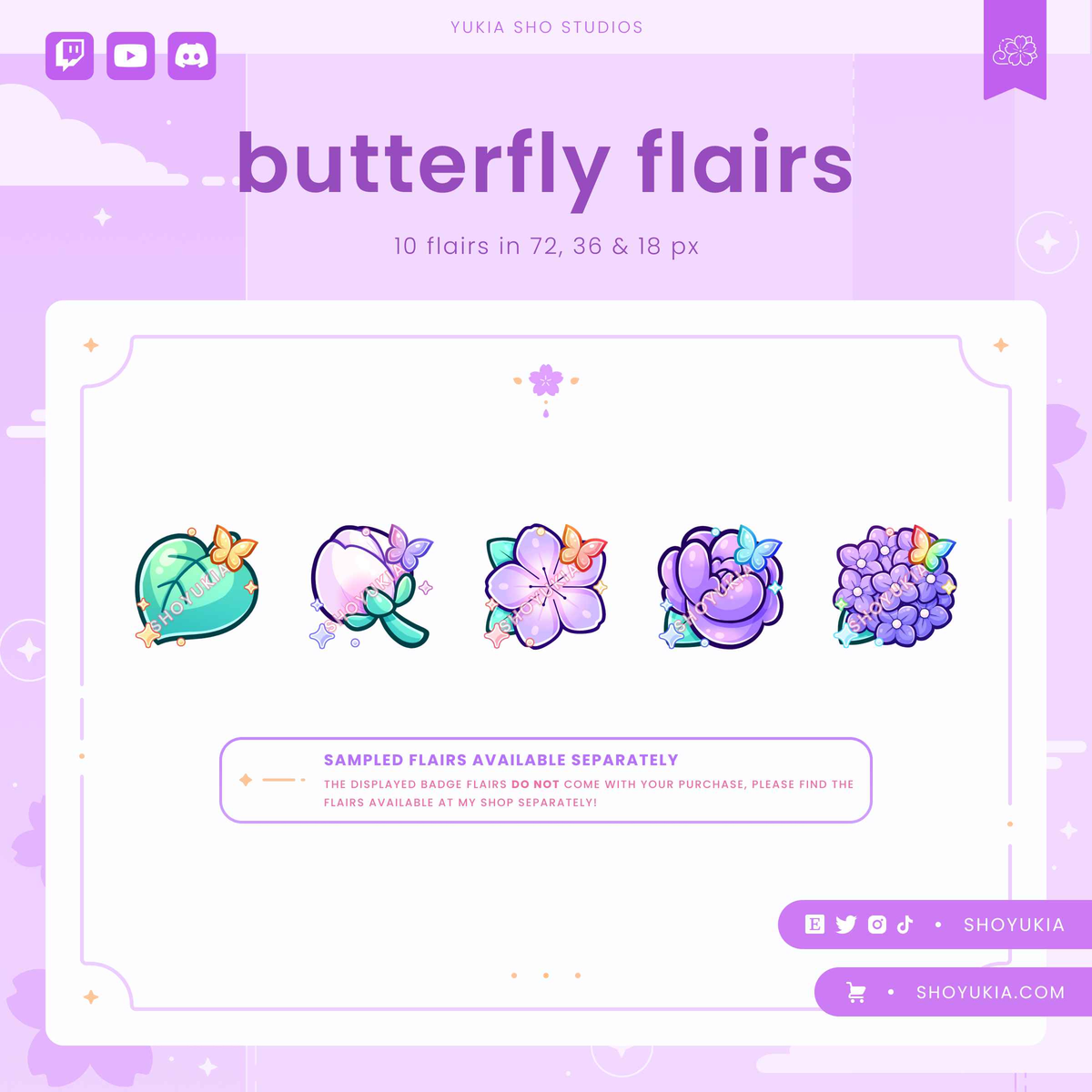 Little Garden Sub Badges