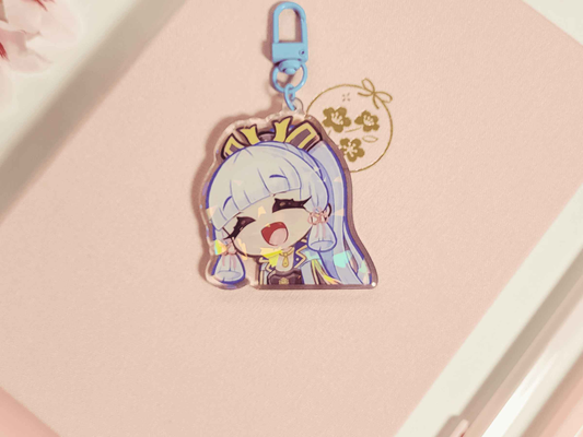 Genshin Impact Ayaka Ayaya 2.5" Acrylic Keychain Charm