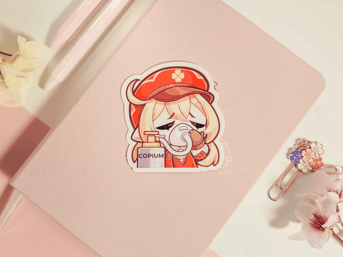 Genshin Impact Klee 3" Vinyl Stickers