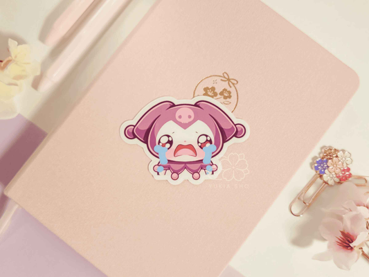 Kawaii Kuro Bunny 3" Vinyl Stickers