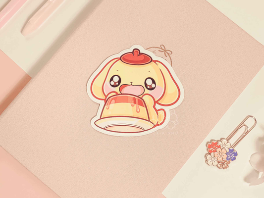 Kawaii Pompom 3" Vinyl Stickers