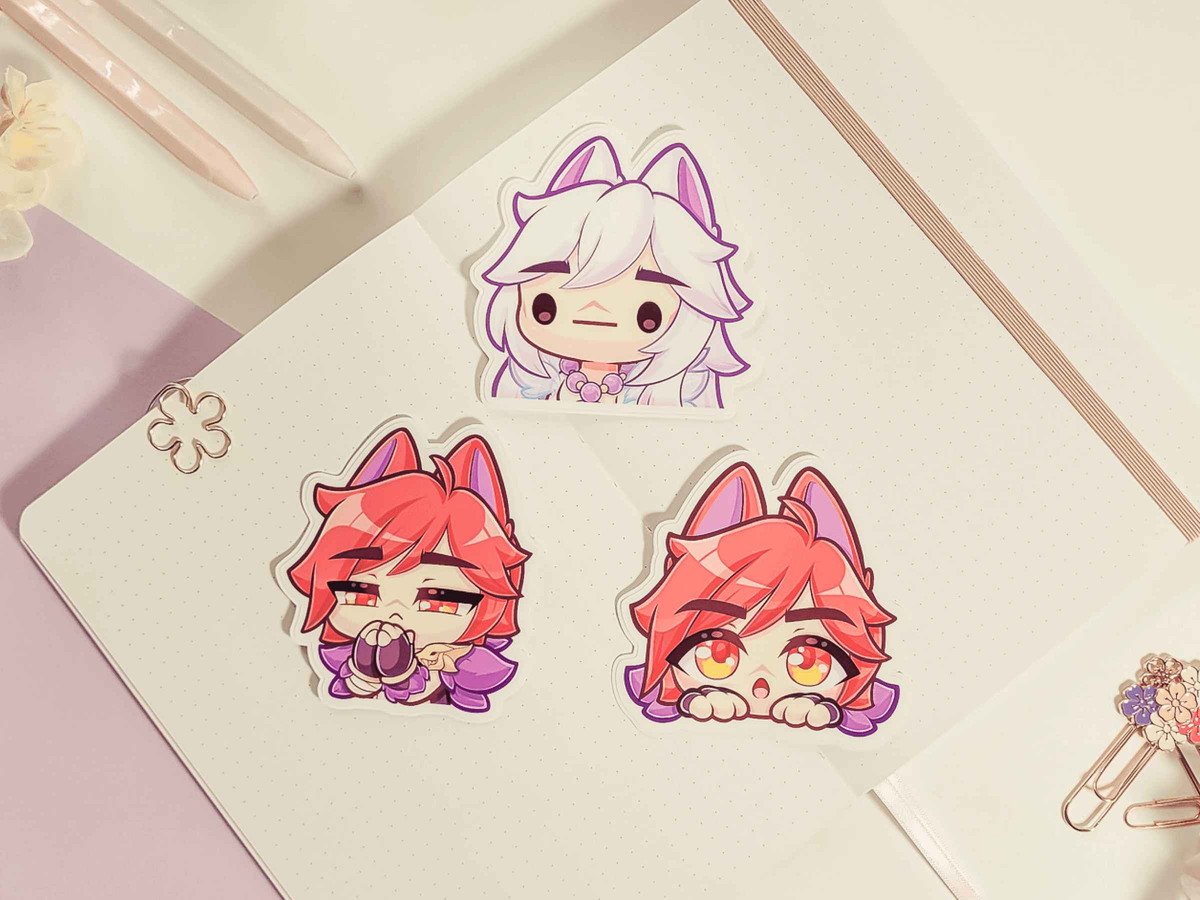 League of Legends Sett 3" Vinyl Stickers