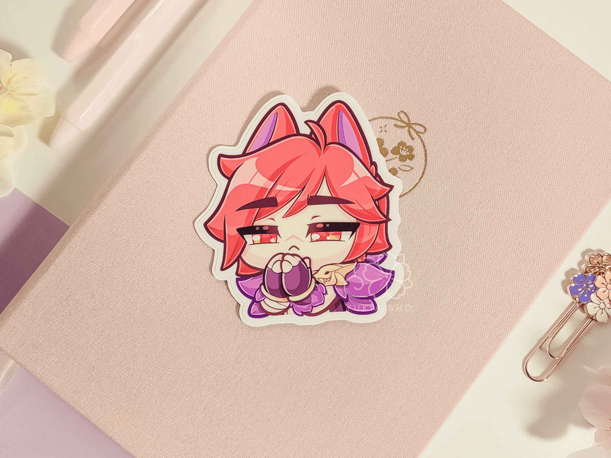 League of Legends Sett 3" Vinyl Stickers