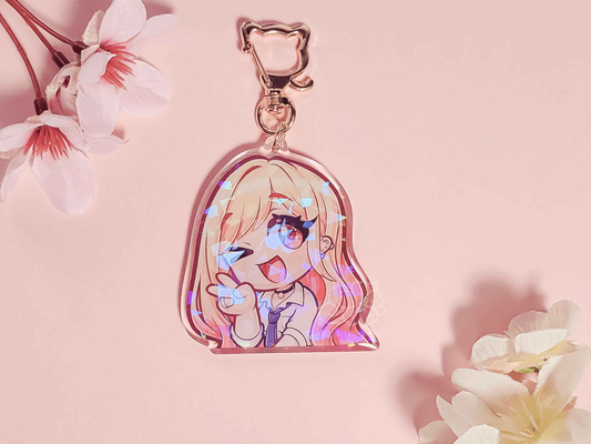 My Darling Marin Wink 2.5" Acrylic Keychain Charm