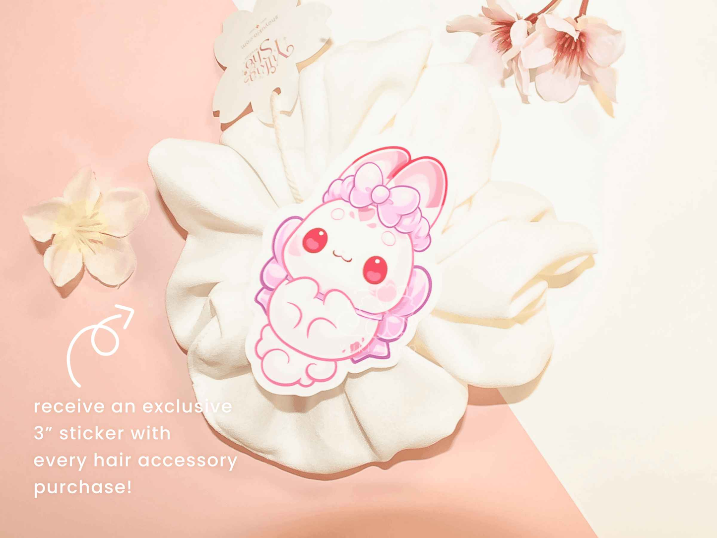 Pearl Mini Scrunchie