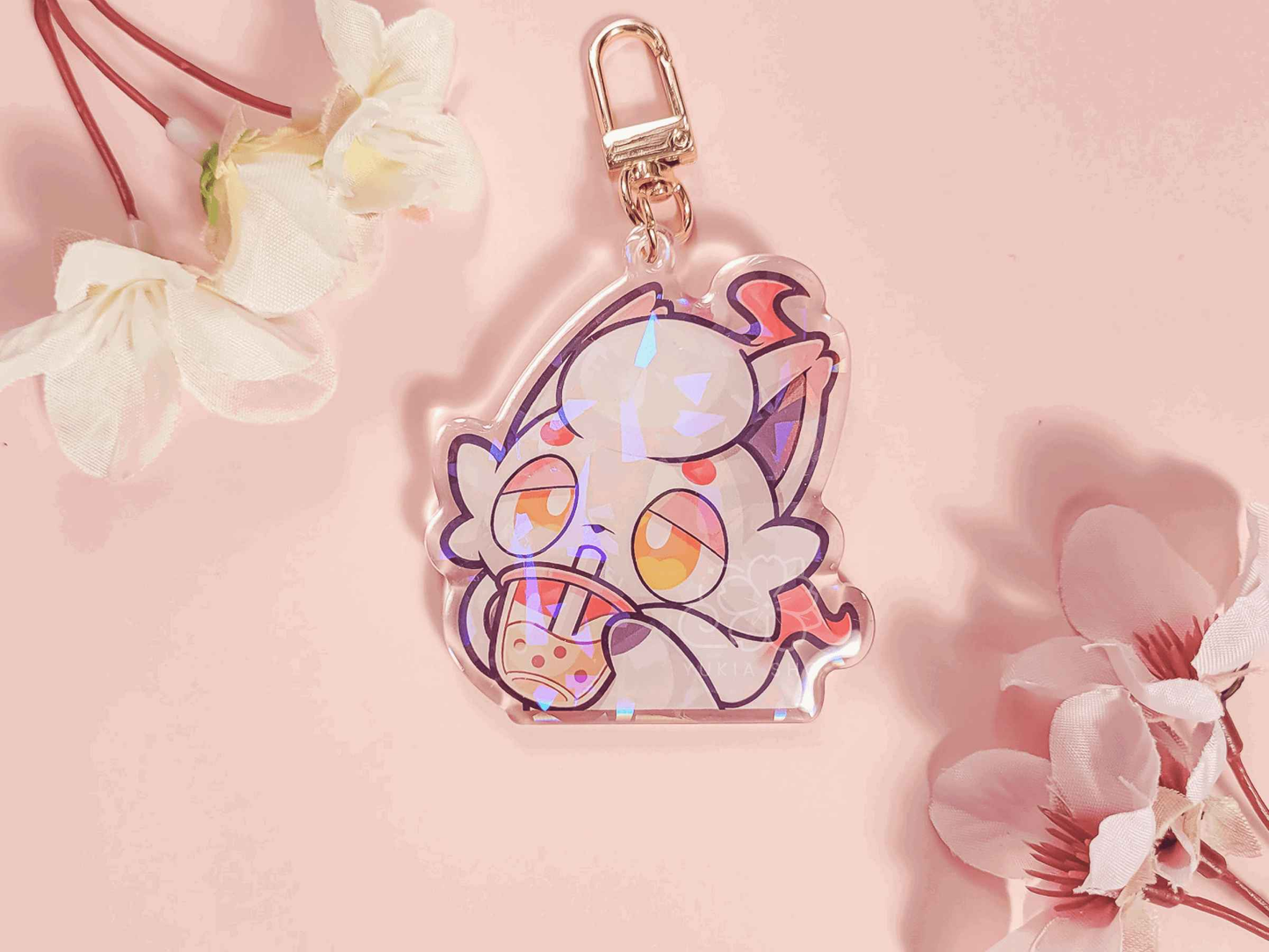 PKMN Hisuian Zoru 2.5" Acrylic Keychain Charm