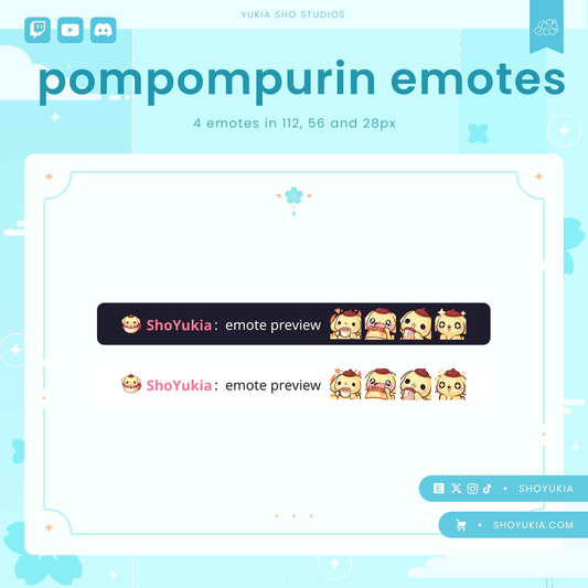 Kawaii Pom Emotes