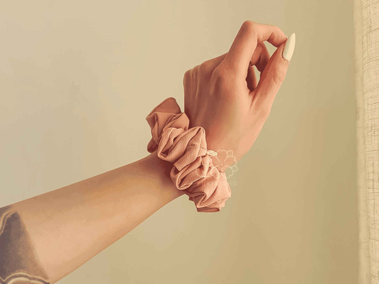 Rose Mini Scrunchie