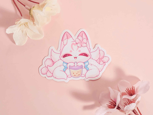 Shiro Boba 3" Vinyl Sticker