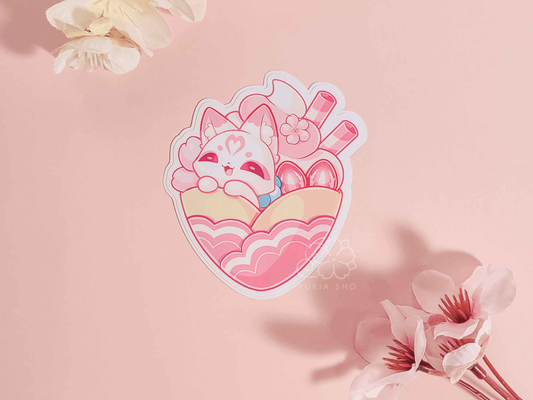 Shiro Crepe 3" Vinyl Sticker