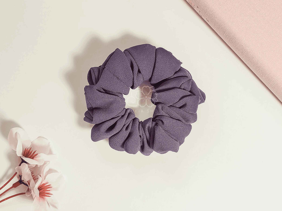 Steel Mini Scrunchie