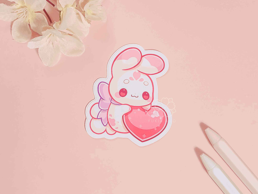 Suzumi Heart 3" Vinyl Sticker